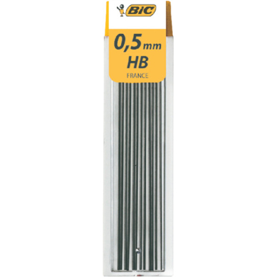 Afbeelding van Potloodstift Bic HB 0.5mm koker à 12 stuks