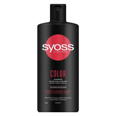 Abbildung von 6er Pack Syoss Professional Performance Shampoo Color 440ml