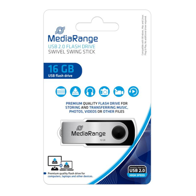 Afbeelding van MEDIARANGE USB Stick 2.0 16 GB