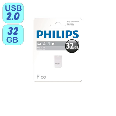 Afbeelding van PHILIPS USB 2.0 Stick &quot;Pico&quot; 64GB purple
