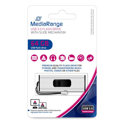 Afbeelding van MEDIARANGE USB Stick 3.0 64 GB