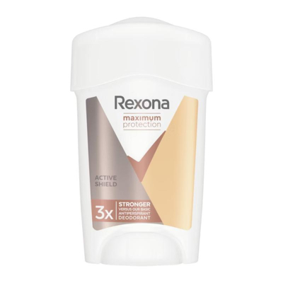 Afbeelding van Rexona Deo Cream Stick Dames Maximale bescherming Active Shield 45ml