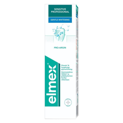 Afbeelding van 6 pack ELMEX &quot;Sensitive Professional Whitening&quot; Tandpasta bij gevoelige tanden 75 ml
