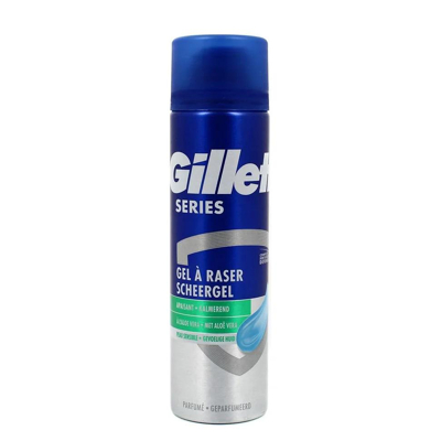Afbeelding van 6x Gillette Series Scheergel Kalmerend Gevoelige Huid Aloe Vera 200ml