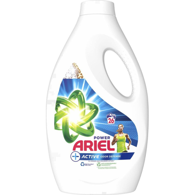 Afbeelding van 4x ARIEL Vloeibaar Wasmiddel Active Odor Control 1,3 liter/26 wasbeurten
