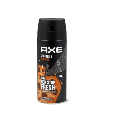 Afbeelding van AXE Deodorant / Bodyspray Men &quot;Collision Leather &amp; Cookies&quot; all day fresh 150 ml