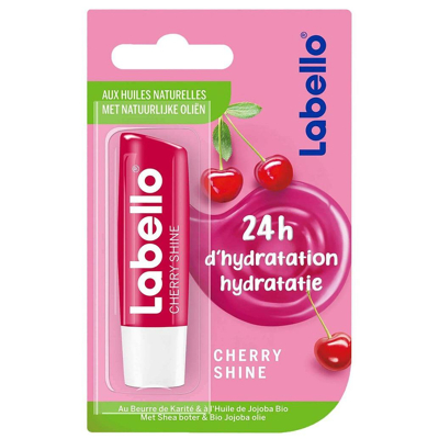 Afbeelding van 6er Pack Labello Lipcare/Lip Balm Fruity Shine Cherry 4,8 gr