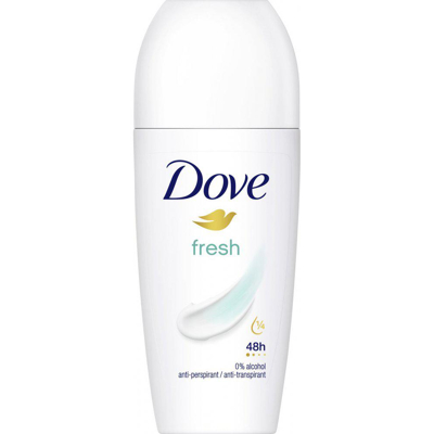 Afbeelding van 6x Dove Deodorant Roll on/Anti transpirant Fresh 50ml