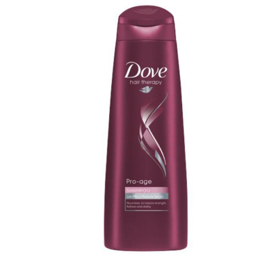 Abbildung von 6x Dove Shampoo Hair Therapy Pro Age zur Pflege trockener Haare 250ml