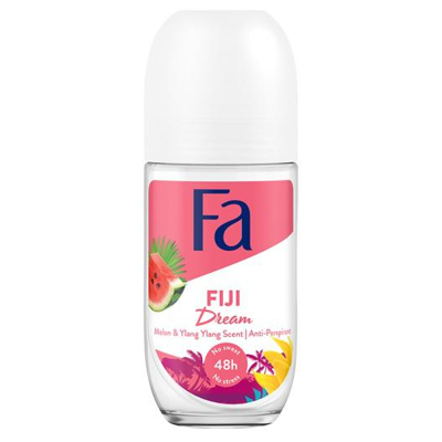 Afbeelding van Fa Deodorant Roll On Fiji Dream Anti transpirant, 48 uur 50ml
