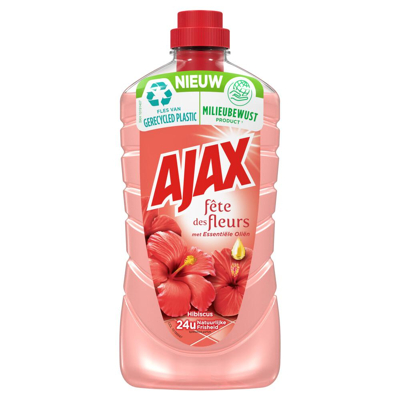 Afbeelding van Ajax Allesreiniger Fete de Fleur Hibiscus 1liter