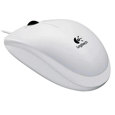 Afbeelding van LOGITECH B100 Optical 3 button Mouse 800dpi USB wit