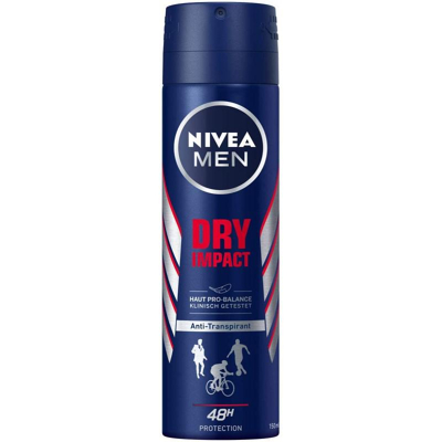 Afbeelding van Nivea Deospray Men Dry Impact 150 ml