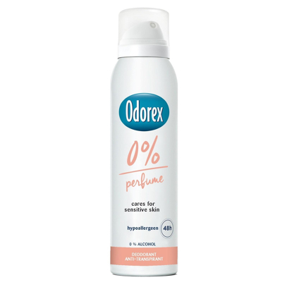 Afbeelding van Odorex Deodorant Spray 0% Perfume 150ml