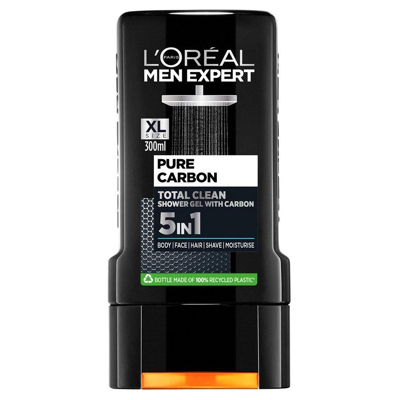 Afbeelding van L&#039;Oreal Men Expert Douchegel 5in1 Pure Carbon Total Clean 300ml