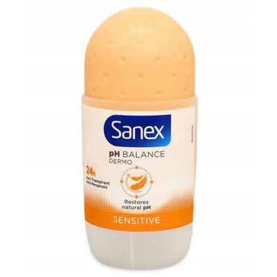 Afbeelding van Sanex Deodorant Roll onn 6x50ml
