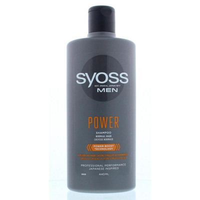 Abbildung von 6x Syoss Men Shampoo Power für normales Haar 440ml
