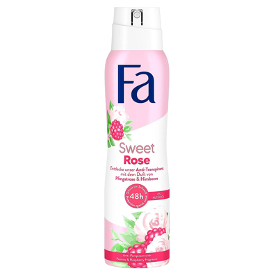 Afbeelding van Fa Deodorant Spray Anti transpirant Sweet Rose 150ml