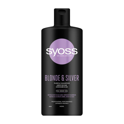 Afbeelding van 6x Syoss Shampoo Blonde &amp; Silver 440ml