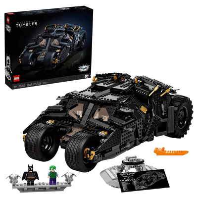 Abbildung von LEGO 76240 DC Batman Batmobile Tumbler CAR Model FOR Adults Blockspielzeug für Kinder, Größe: One Size, Black