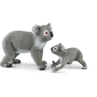 Abbildung von Schleich WILD LIFE Koala Mother AND 42566 Minispielzeug für Kinder, Größe: One Size, Multi coloured
