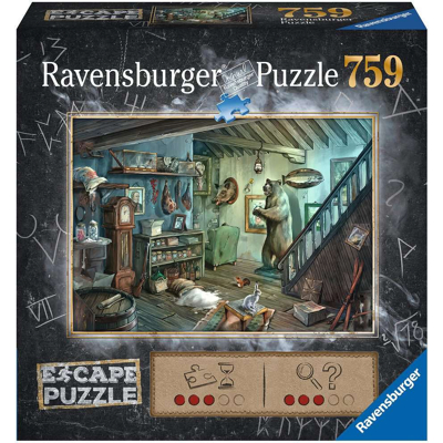 Abbildung von Ravensburger Escape CAVE DE LA Terreur Puzzle für Kinder, Größe: One Size, Multi coloured