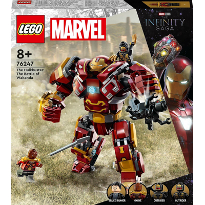 Abbildung von LEGO Marvel THE HULKBUSTER: Battle OF Wakanda SET 76247 Minispielzeug für Kinder, Größe: One Size, Mehrfarben