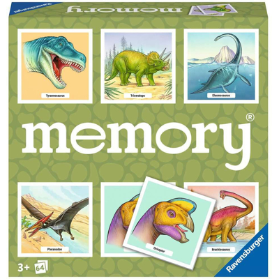 Abbildung von Ravensburger Memory Dinosaurier Puzzle für Kinder, Größe: One Size, Mehrfarbig