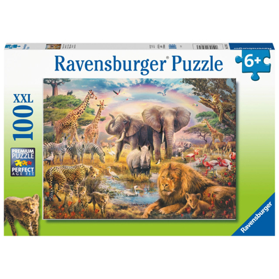 Abbildung von Ravensburger Afrikanische Savanne Puzzle multicoloured für Kinder, Größe: One Size, Multi coloured