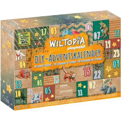 Abbildung von Playmobil Wiltopiadiy Advent Calendar Animal World Journey 71 Minispielzeug für Kinder, Größe: One Size, Multi coloured