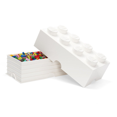 Abbildung von LEGO® Aufbewahrungsbox Weiß 50x25x18 cm