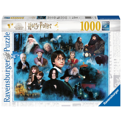 Abbildung von Harry Potters magische Welt Puzzle 1000 Teile