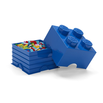 Abbildung von LEGO® Aufbewahrungsbox Blau 25x25x18 cm