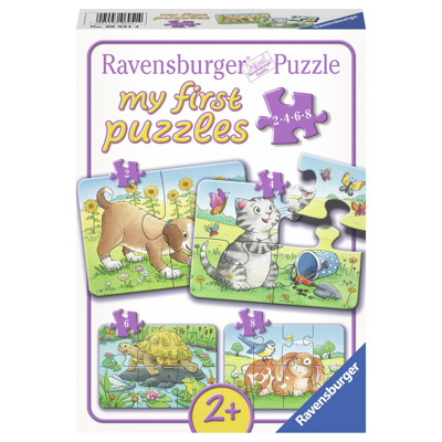 Abbildung von Ravensburger Niedliche Haustiere Puzzle für Kinder, Größe: One Size, Multi coloured