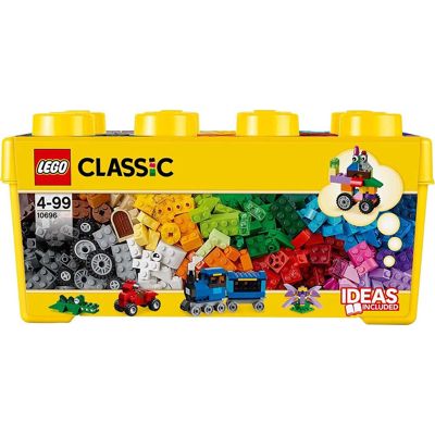 Abbildung von LEGO 10696 Classic Mittelgroße Bausteine Box (484 Teile)