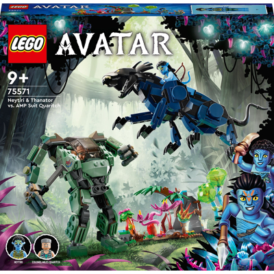 Abbildung von LEGO 75571 Avatar Neytiri &amp; Thanator vs. AMP Suit Quarit