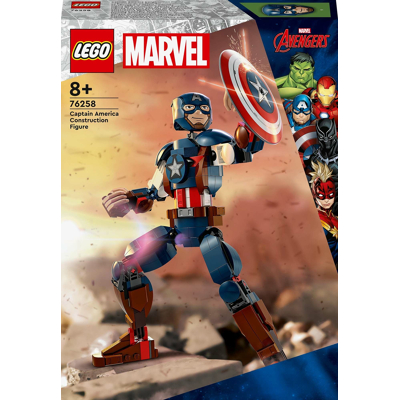 Abbildung von LEGO 76258 Marvel Captain America Baufigur (310 Teile)