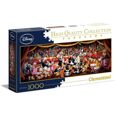 Abbildung von High Quality Panorama 1000 Teile Puzzle Disney Orchestra