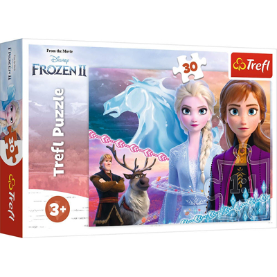 Abbildung von Puzzle Disney Frozen 2 der Mut Schwestern 30 Teile