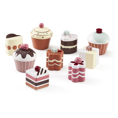 Abbildung von Kids Concept Cupcakes aus Holz Bistro