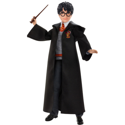 Abbildung von Harry Potter DIE Kammer DES Schreckens Dumbledore Puppe für Kinder, Größe: One Size, Schwarz