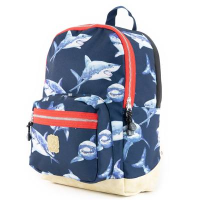 Abbildung von pick &amp; PACK Shark Backpack M Kinderrucksack Tourenrucksack für Kinder, Größe: One Size, Dunkelblau