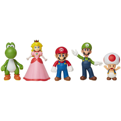 Billede af Super Mario Sæt med tal and his Friends 5 Dele