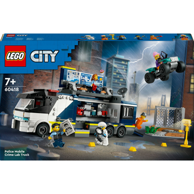 Billede af LEGO City 60418 Politiets mobile kriminallaboratorium