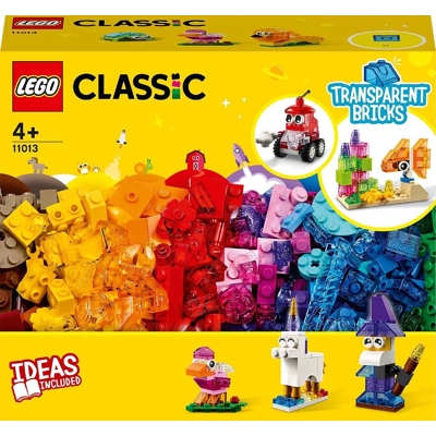 Billede af Lego Playset Classic Transparent Bricks 11013 Legetøj og Gadgets