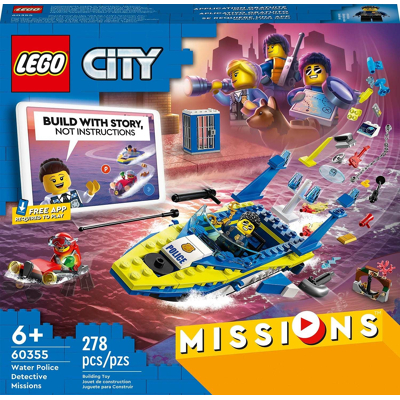 Billede af Lego Playset City 60355 Police Detectives Water Missions