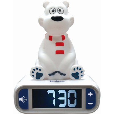 Billede af Lexibook Vækkeur Polar Bear 3D med lyd Legetøj og Gadgets
