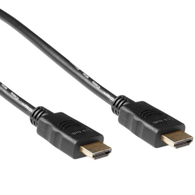 Afbeelding van ACT AK3813 HDMI High Speed Ethernet Kabel A Male/Male 50 cm