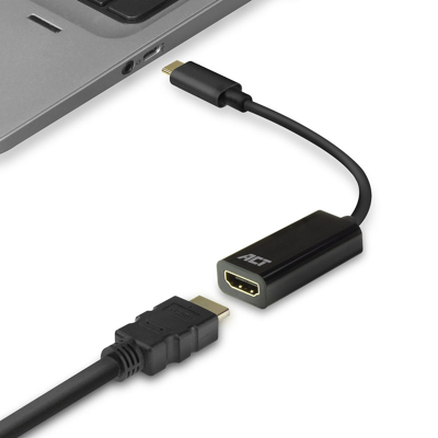 Afbeelding van ACT AC7305 USB C naar HDMI Adapter 4K