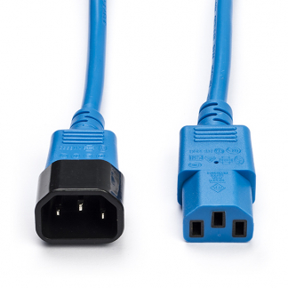 Afbeelding van C14 naar C13 kabel ACT 1.2 meter (Blauw)